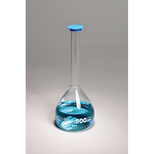 VOLUMETRIC FLASK, CLASS B, SNAP CAP